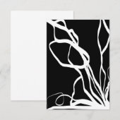 Boeket Noir: Abstract Zwart & Wit (Voorkant / Achterkant)