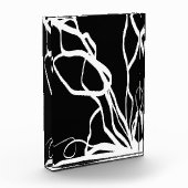 Boeket Noir: Abstract Zwart & Wit Fotoblokken (Links)