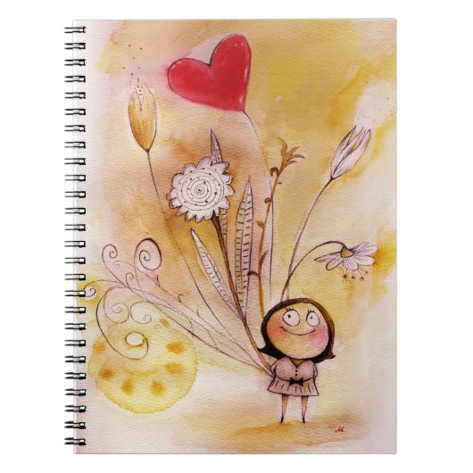 boeket notitieboek (Voorkant)