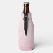 Boeket rode rozen flesjeskoeler (Fles Achterkant)
