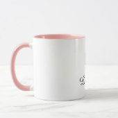 Boeket Roze Rozen Bloemen Mok (Links)