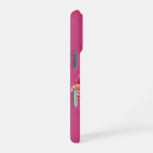  boeket roze rozen iPhone hoesje (Rechterkant)