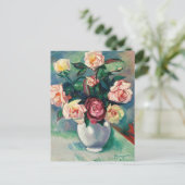 Boeket Rozen | Henri Manguin Briefkaart (Staand voorkant)