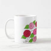 Boeket Rozen Koffiemok (Links)