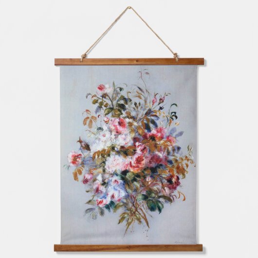 Boeket Rozen, Renoir Hangend Wandkleed (Voorkant)