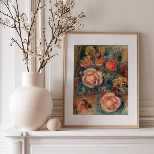 Boeket Rozen | Renoir Poster