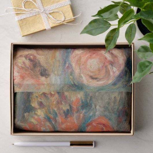 Boeket Rozen | Renoir Tissuepapier (Geschenk)