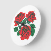 Boeket Rozen Ronde Klok (Hoek)