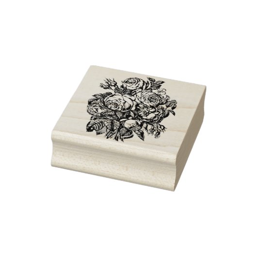 Boeket Rozen | Rubberstempel (Stempel)