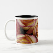 Boeket rozen tweekleurige koffiemok (Links)