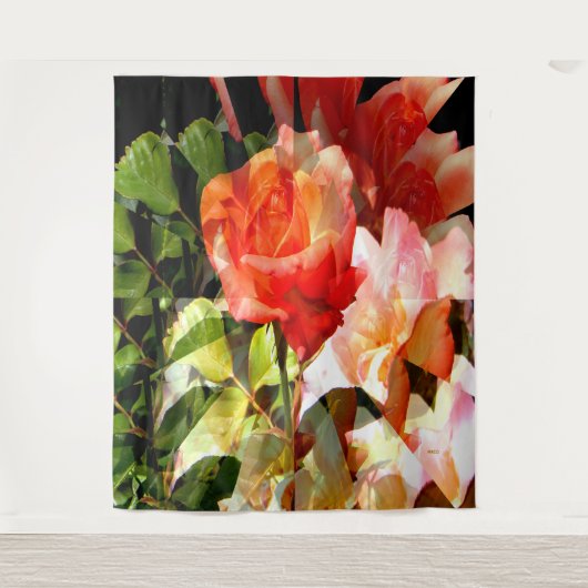 Boeket Rozen...... Wandkleed (Voorkant)