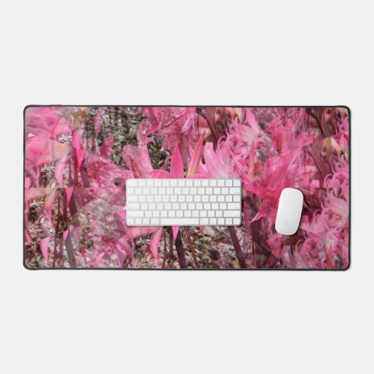 Boeket van Amaryllis..... Bureaumat (Keyboard & Muis)