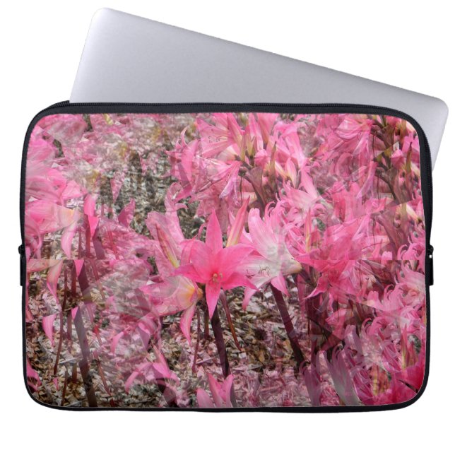 Boeket van Amaryllis..... Laptop Sleeve (Voorkant)