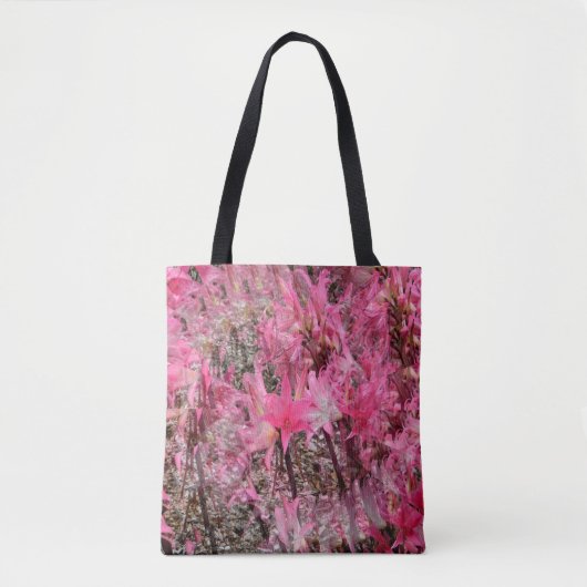 Boeket van Amaryllis..... Tote Bag (Voorkant)