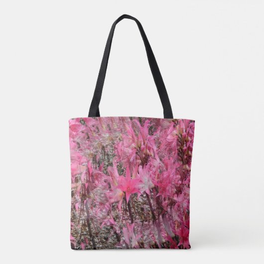 Boeket van Amaryllis..... Tote Bag (Achterkant)