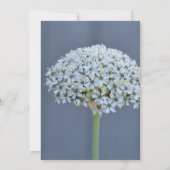 Boeket van bloemen bruiloft kaart (Achterkant)