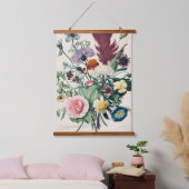  boeket van bloemen hangend wandkleed (Slaapkamer)