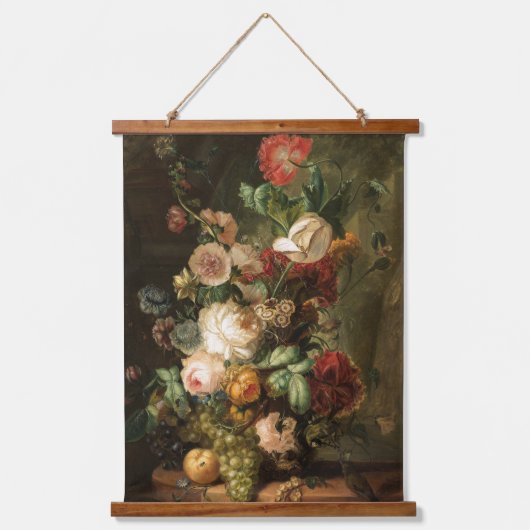  boeket van bloemen hangend wandkleed (Voorkant)