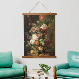  boeket van bloemen hangend wandkleed