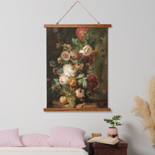  boeket van bloemen hangend wandkleed (Slaapkamer)