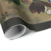 BOEKET VAN BLOEMEN IN EEN URN CADEAUPAPIER (Rol Hoek)