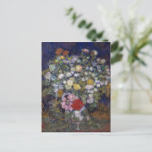 Boeket van bloemen in een vaas | Van Gogh | Briefkaart (Staand voorkant)