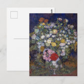 Boeket van bloemen in een vaas | Van Gogh | Briefkaart (Voorkant / Achterkant)
