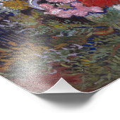 Boeket van bloemen in een vaas | Van Gogh | Foto Afdruk (Hoek)