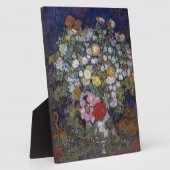 Boeket van bloemen in een vaas | Van Gogh | Fotoplaat (Zijkant)