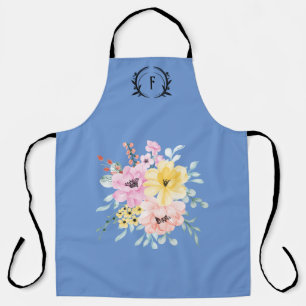 "Boeket van bloemen" schort