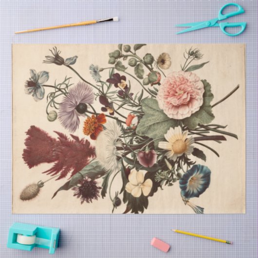  boeket van bloemen tissuepapier (Craft)