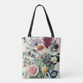  boeket van bloemen tote bag (Achterkant)