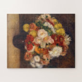 Boeket van Chrysanten Renoir Legpuzzel (Horizontaal)