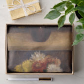 Boeket van Chrysanten Renoir Tissuepapier (Geschenk)