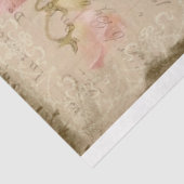 Boeket van de Rozen White Roses op LedgerTissue Pa Tissuepapier (Detail)