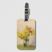 Boeket van gele bloemen | Edward Herbert Barnard Bagagelabel (Voorkant (verticaal))