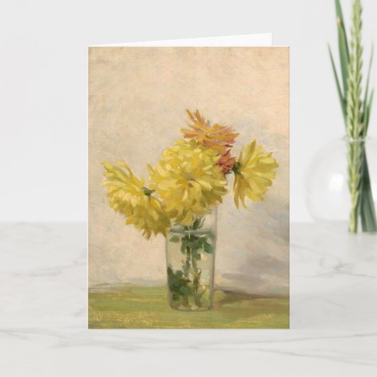 Boeket van gele bloemen | Edward Herbert Barnard Kaart (Voorkant)