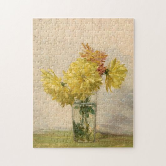 Boeket van gele bloemen | Edward Herbert Barnard Legpuzzel (Verticaal)