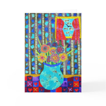 Boeket van geluk Wenskaart