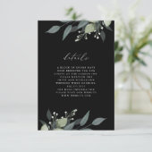 Boeket van Greenery Details Kaart (Staand voorkant)