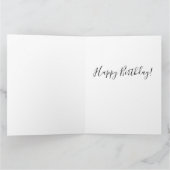 Boeket van Hartenvierdag Kaart (Binnen)