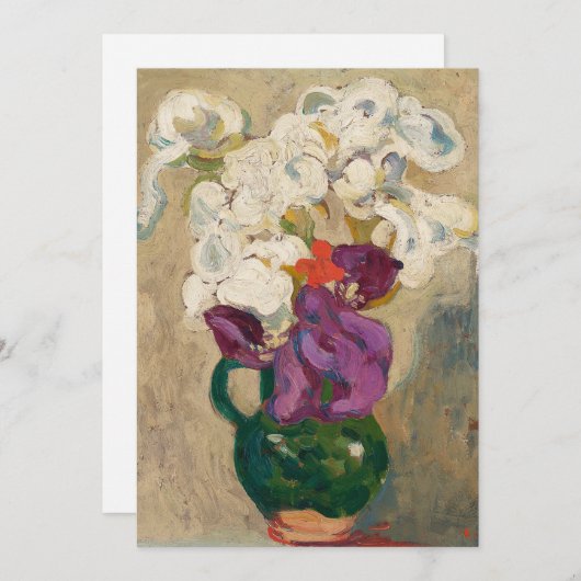 Boeket van Iris | Louis Valtat (Voorkant / Achterkant)