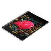 Boeket van liefde: een oprechte uitdrukking notitieboek (Linkerzijde)