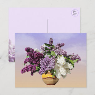 Boeket van Lilacs Briefkaart