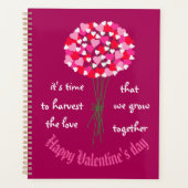 Boeket van Love Flowers Valentijnsdag Planner (Voorkant)