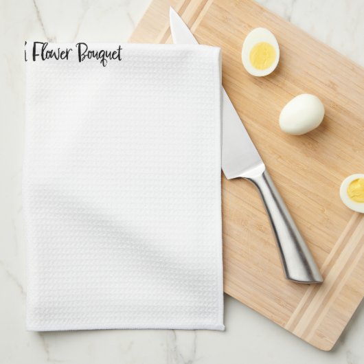 Boeket van Maandelijkse Geboorte Bloemen Theedoek (Quarter Fold)