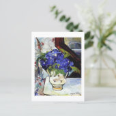 Boeket van Parma Violets Valadon Briefkaart (Staand voorkant)