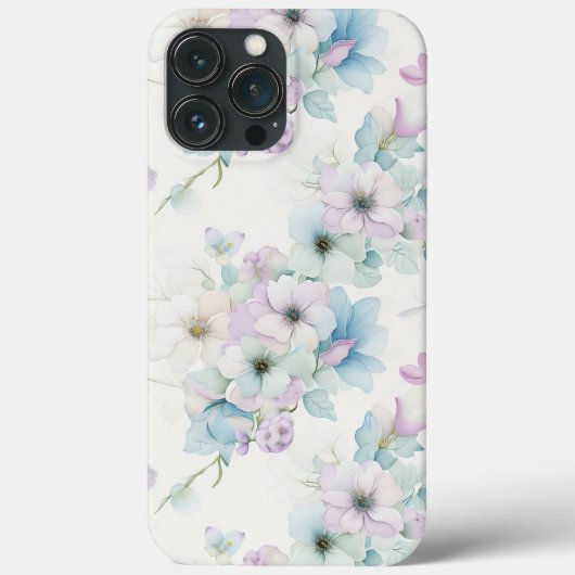 Boeket van pastel bloemen patroon Case-Mate iPhone case (Achterkant)