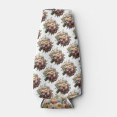 Boeket van pioenen, citrien en topaas flesjeskoeler (Voorkant)