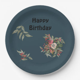 Boeket van rozen All-Over Print Schort Papieren Bordje